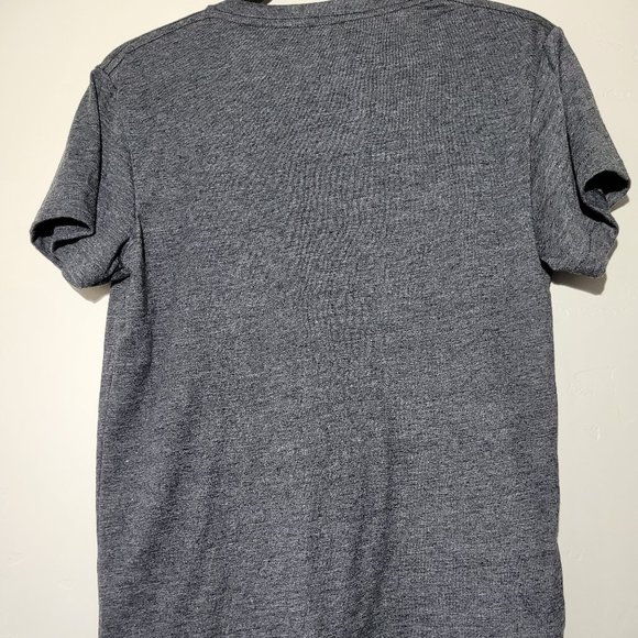 Hella Kitty Womens T-Shirt by American Apparel Gray Size S - Picture 2 of 4